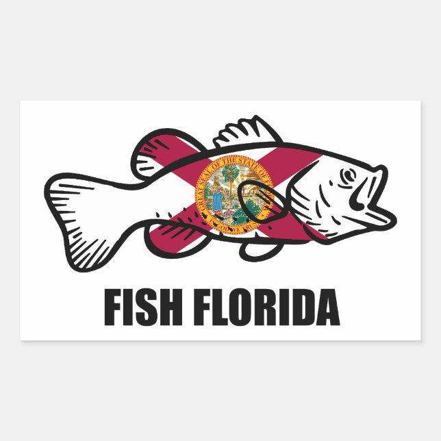 Fish Florida Sticker (Front)