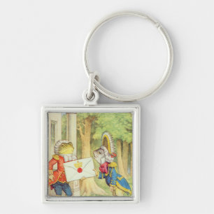 Fish-Footman Delivering an Invitation to a Keychain