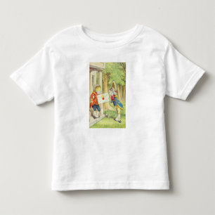 Fish-Footman Delivering an Invitation to a Toddler T-shirt