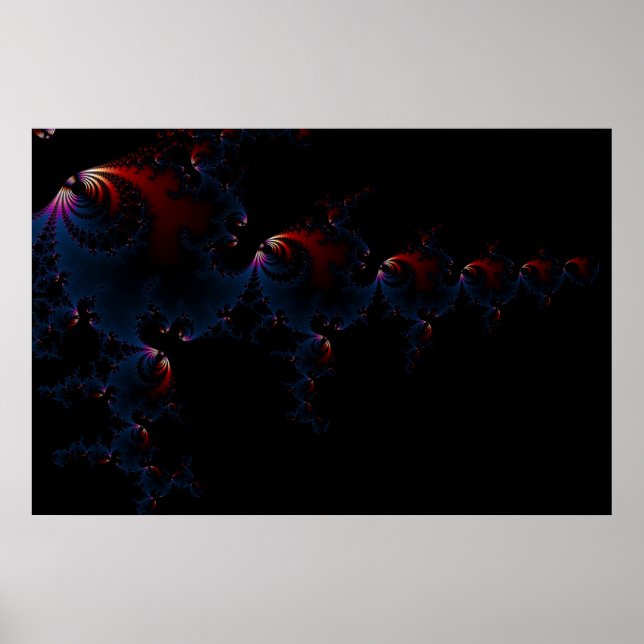 Fish - Fractal art Poster (Front)