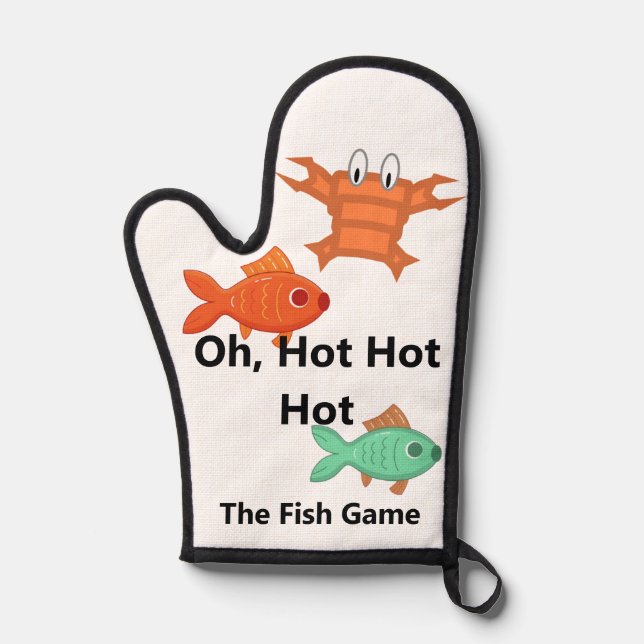 Fish Game Oven Mitt (Front)