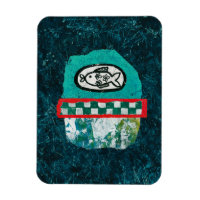 Fish Goes To Market Refrigerator Magnet