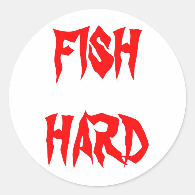 FISH HARD STICKERS (Front)