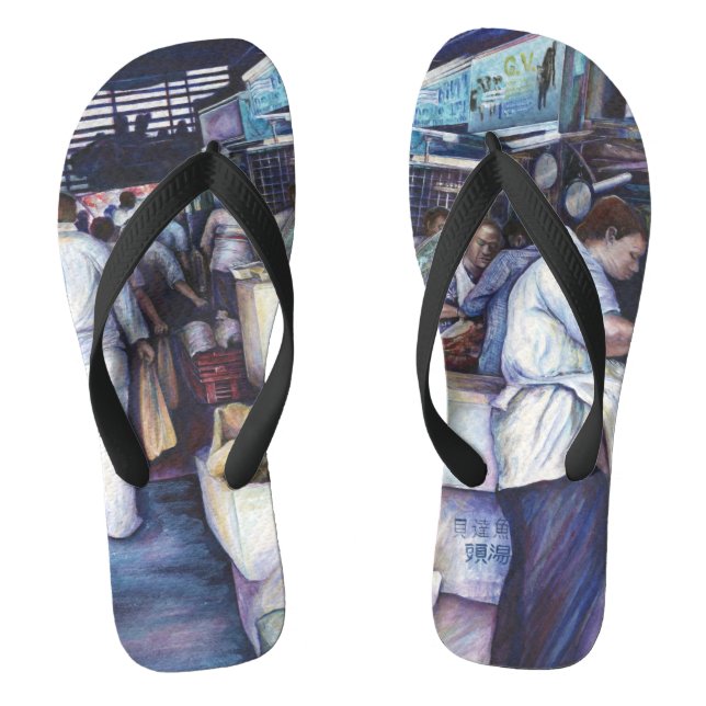 Fish Head Soup, Singapore Flip Flops (Footbed)