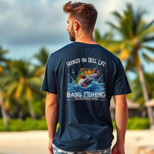 Fish-Hooked on Reel Life-Fisherman Core T-Shirt