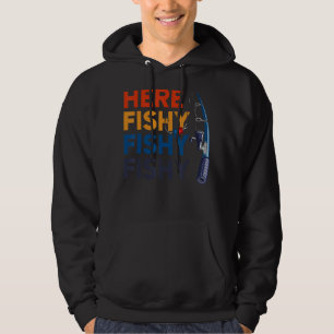 Fish Hunting Fishing Fishrod Fisherman Hoodie