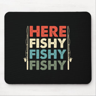 Fish Hunting Fishing Fishrod Fisherman  Mouse Pad