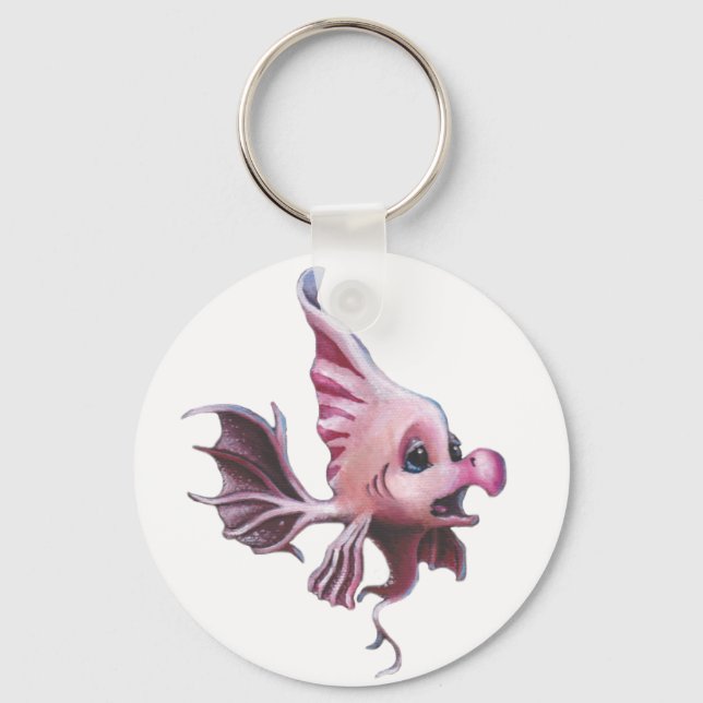 fish keychain (Front)