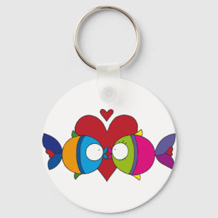 fish keychain
