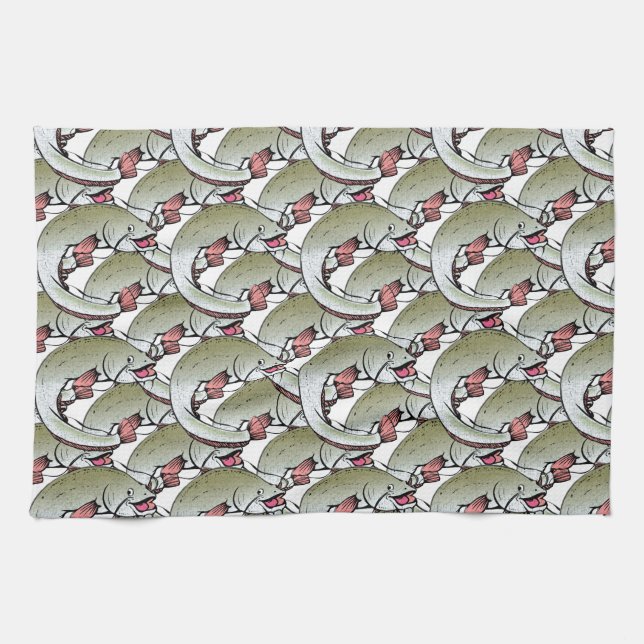 Fish Kitchen Towel (Horizontal)