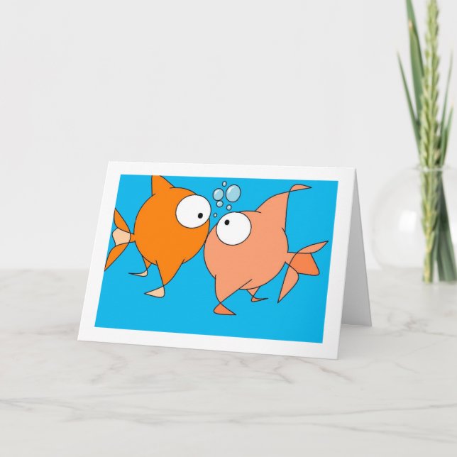 fish love card (Front)