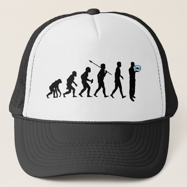 Fish Lover Trucker Hat (Front)