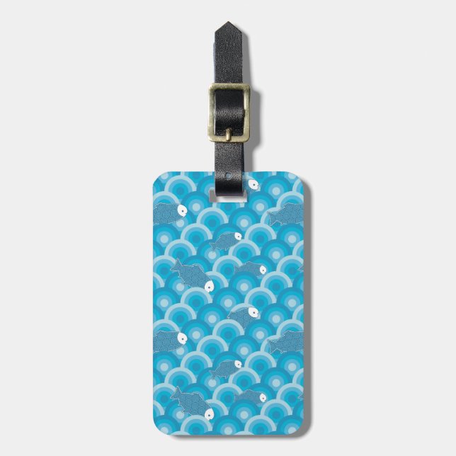 Fish Luggage Tag (Front Vertical)