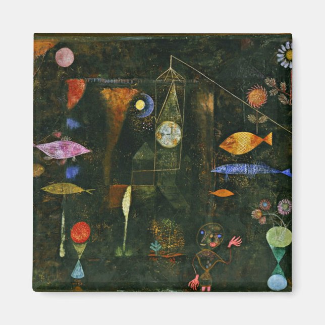 Fish Magic by Paul Klee Magnet (Front)