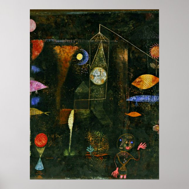 Fish Magic by Paul Klee Poster (Front)
