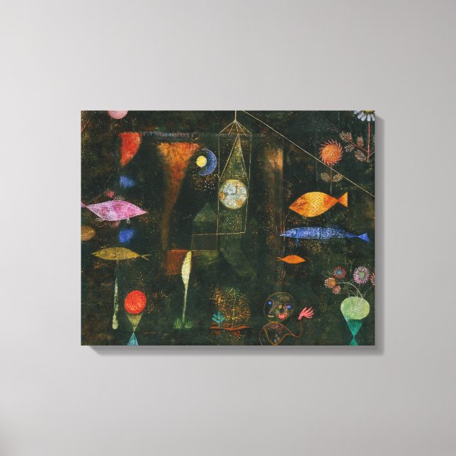 Fish Magic - Paul Klee Canvas Print (Front)
