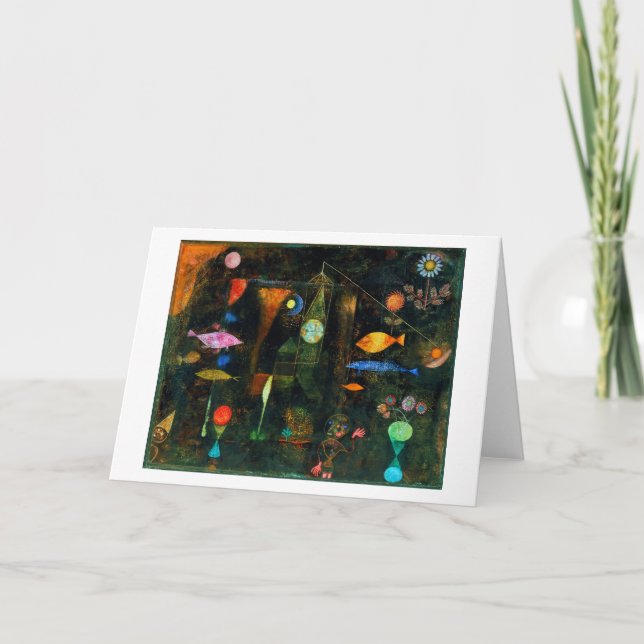 Fish Magic, Paul Klee Card (Front)