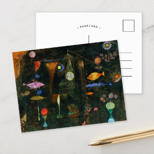 Fish Magic Paul Klee Postcard