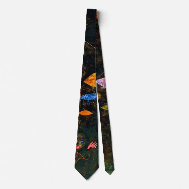 Fish Magic, Paul Klee Tie (Front)