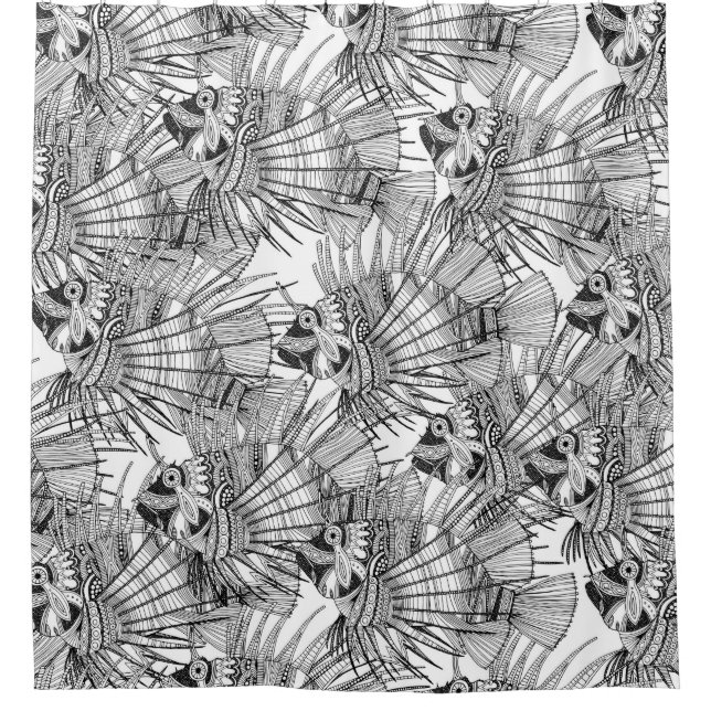 fish mirage black white (Front)