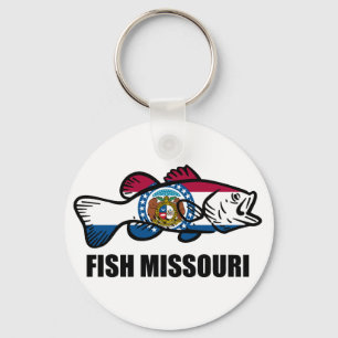 Fish Missouri Keychain