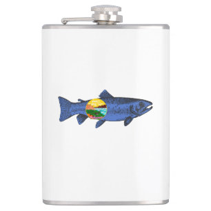 Fish Montana Hip Flask