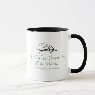Fish More, Work Less! Mug