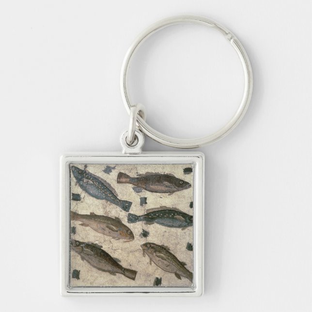 Fish (mosaic) keychain (Front)