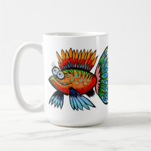 Fish Mug I by Artist John Donato