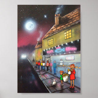 Fish ‘n chips poster