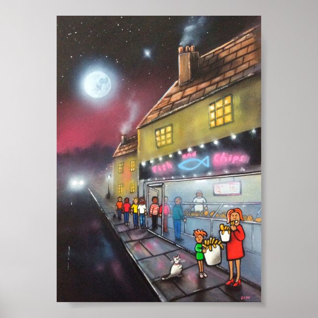 Fish ‘n chips poster (Front)