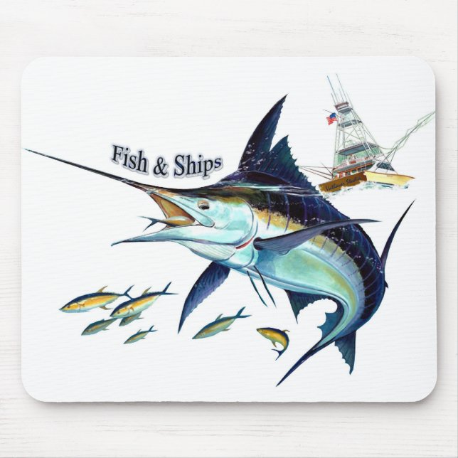 fish n ships mouse pad (Front)