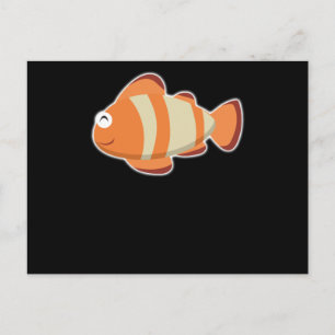 Fish Ocean Design Whale Swimming Seal Fun Sea Gift Postcard