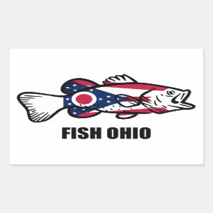 Fish Ohio Sticker