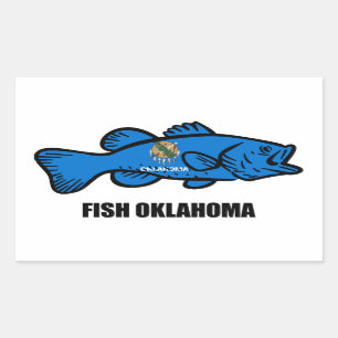 Fish Oklahoma Sticker