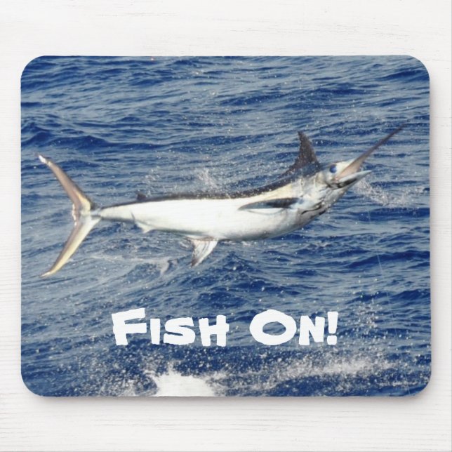 Fish On! Mouse Pad (Front)
