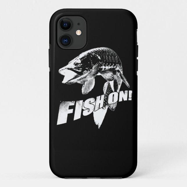 Fish on musky Case-Mate iPhone case (Back)