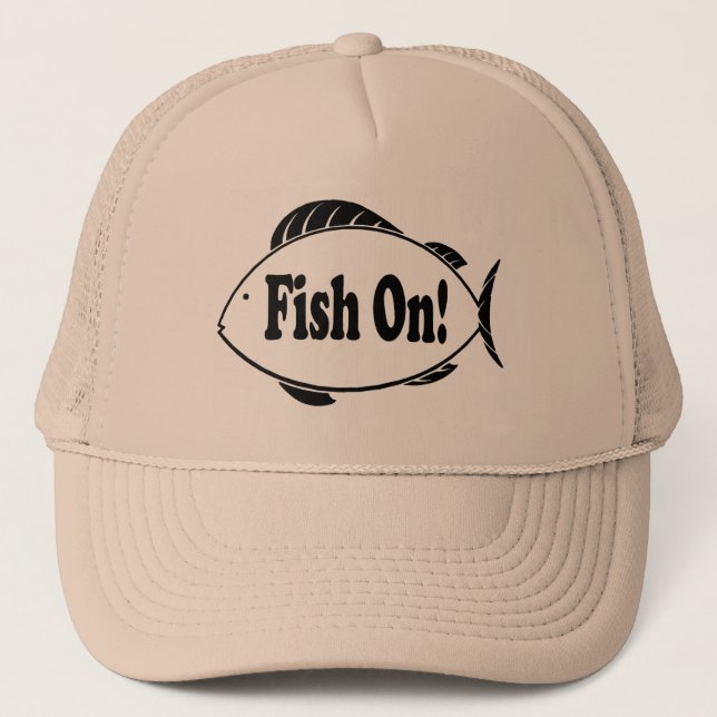 Fish On Trucker Hat (Front)