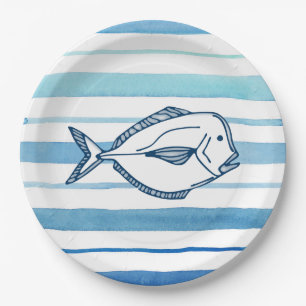 Fish Paper Plate