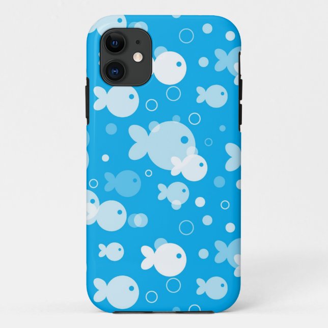 fish pattern Case-Mate iPhone case (Back)