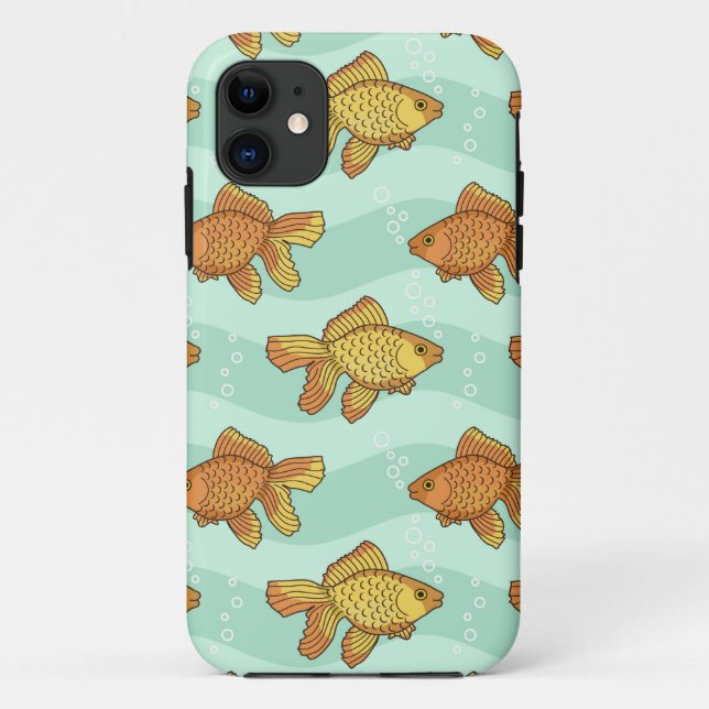 Fish-pattern Case-Mate iPhone Case (Back)