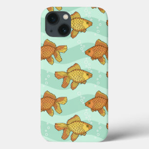 Fish-pattern iPhone 13 Case