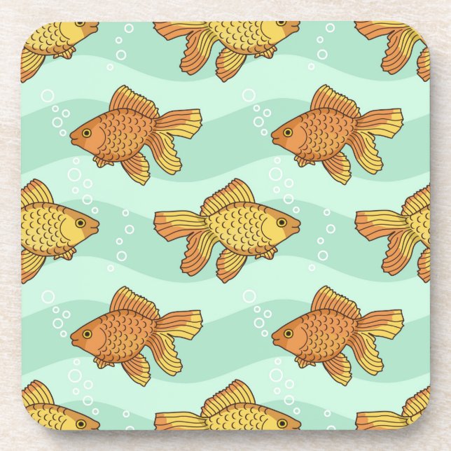 Fish-pattern Coaster (Front)