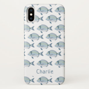 Fish Pattern custom name phone cases