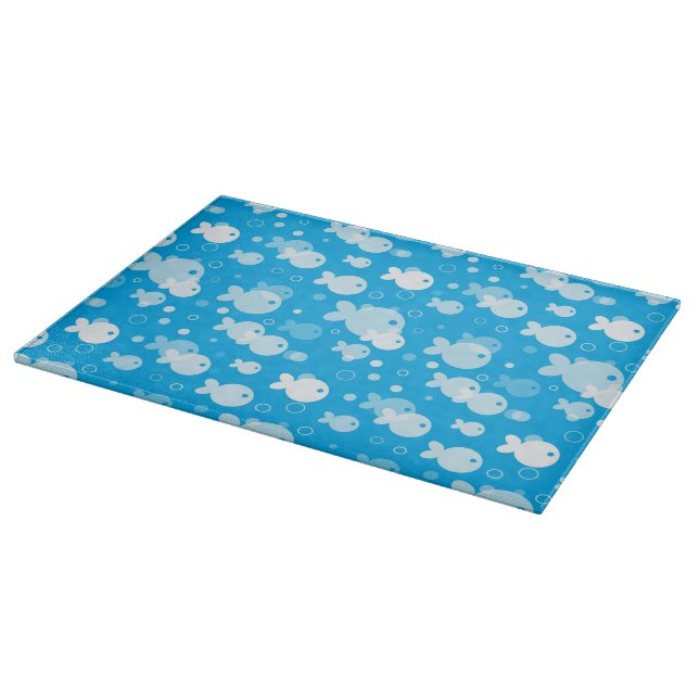 fish pattern cutting board (Corner)
