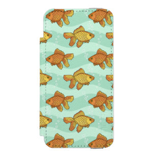 Fish-pattern Incipio Watson™ iPhone 5 Wallet Case