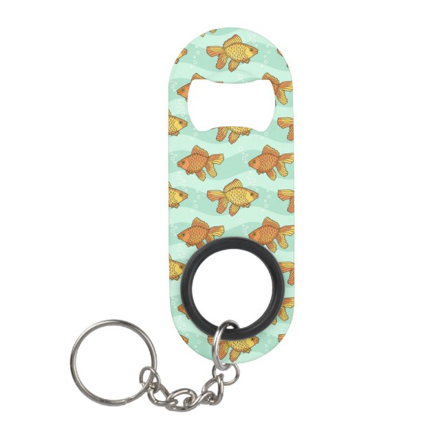 Fish-pattern Mini Bottle Opener (Front)
