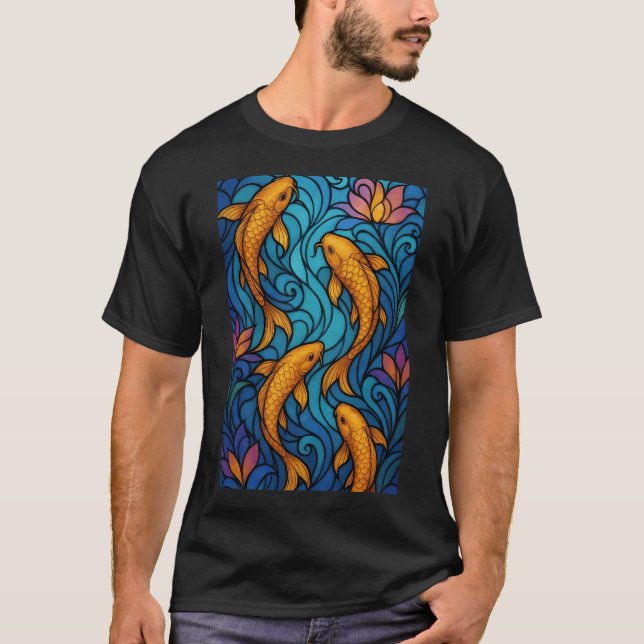 Fish Pattern T-Shirt (Front)