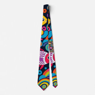 Fish Pattern Tie