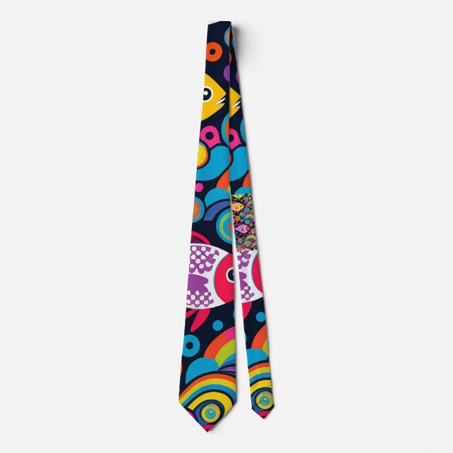 Fish Pattern Tie (Front)